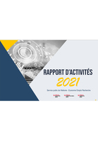 Rapport d'activités 2021 du SPW Économie Emploi Recherche 